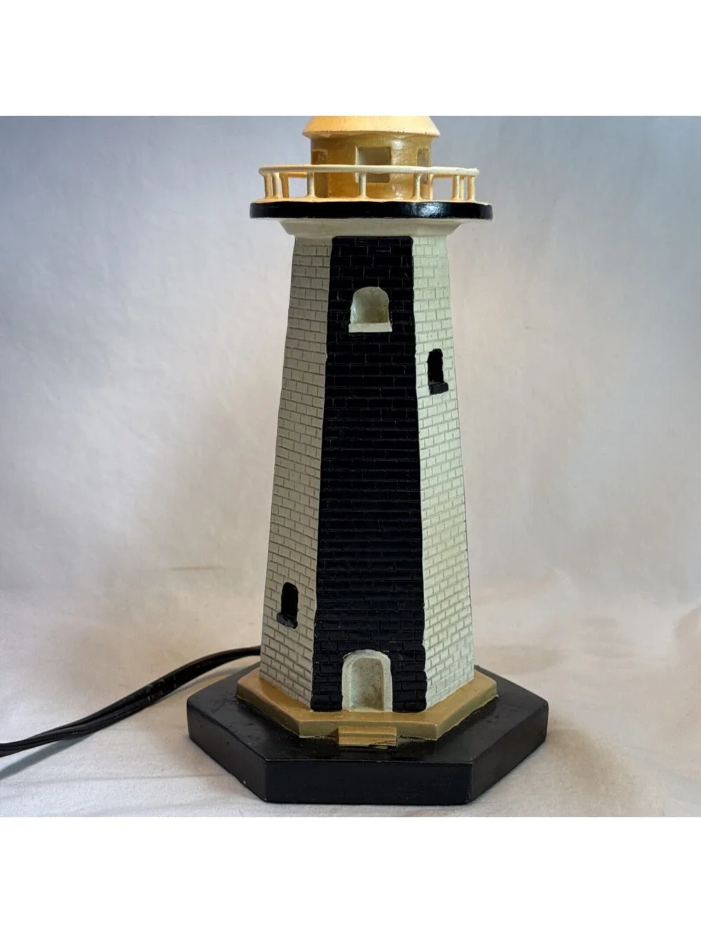 Lighthouse Table Lamp Vintage Beautiful Nautical Sea Lovers Decor Beach Ocean